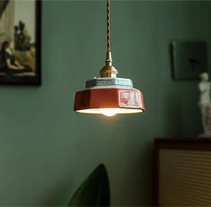 Quendra Nordic Ceramic Pendant Light