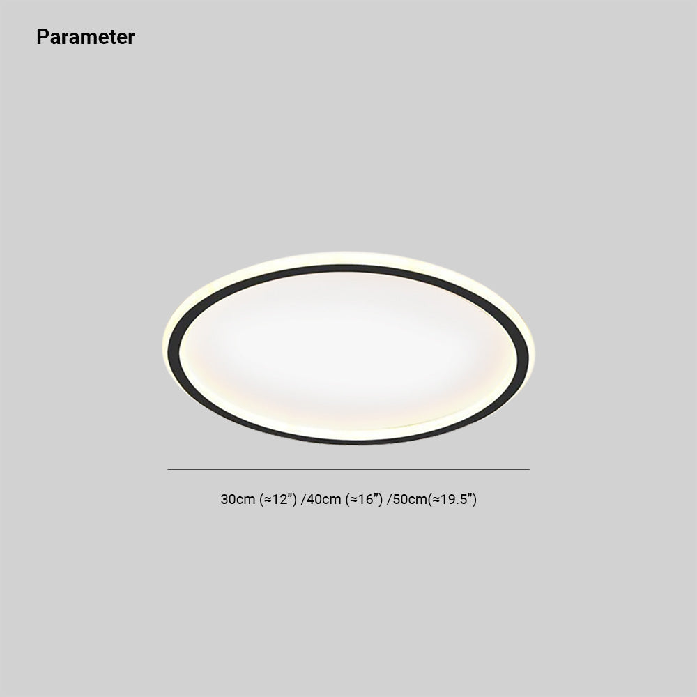 Round Acrylic LED Flush Mount