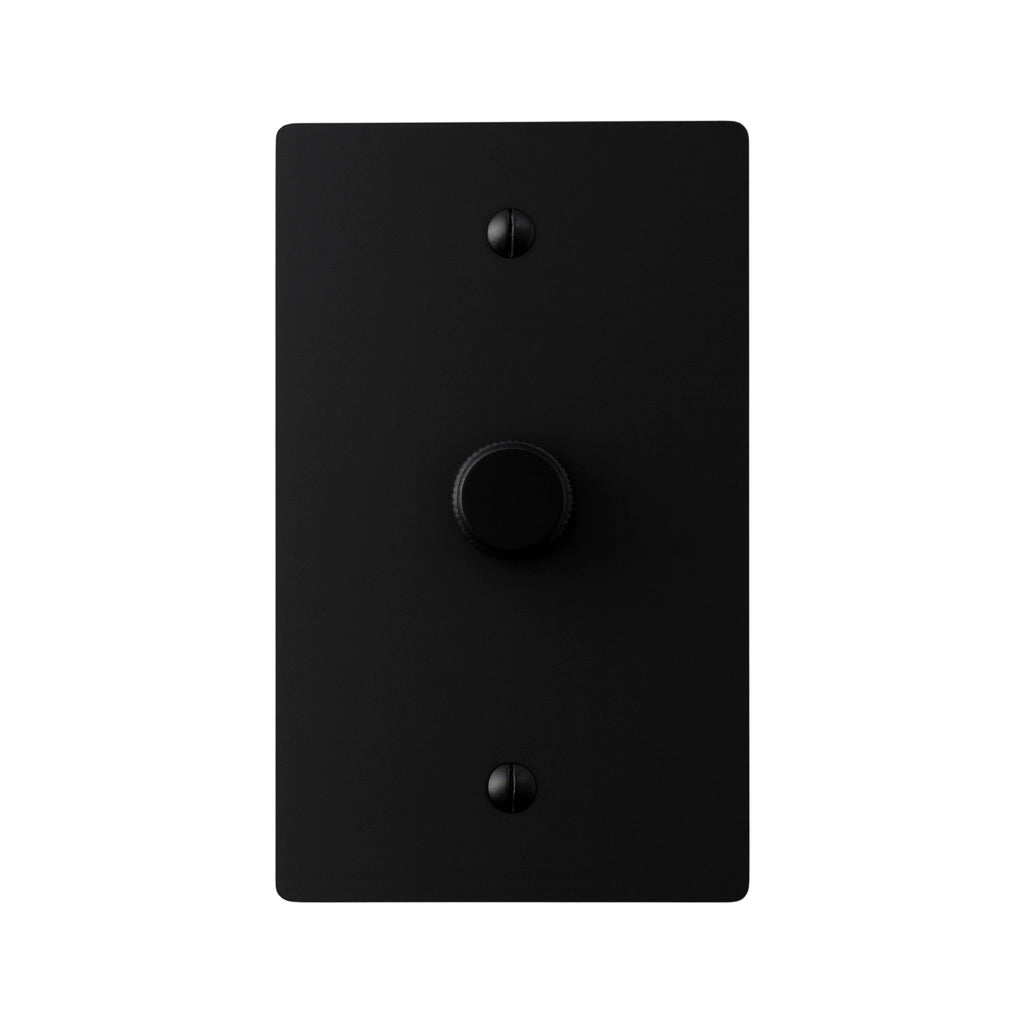Brevanto Vintage Brass 1-Gang Rotary Dimmer Switch