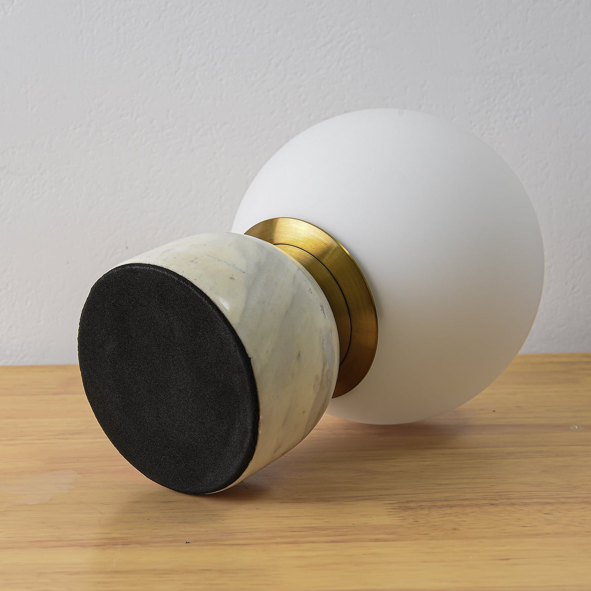 Marble Dome Globe Table Lamp