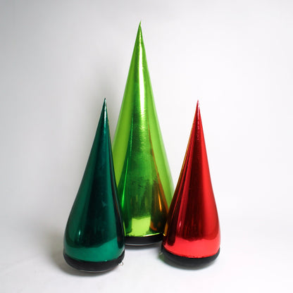 Glintora Modern Metallic PVC Inflatable Christmas Tree