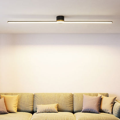 Filara Minimalist Metal Linear Ceiling Light
