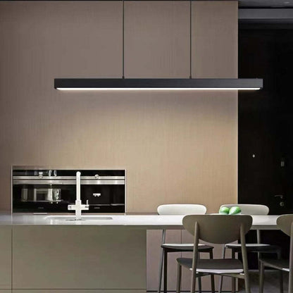 Norvale Minimalist Metal Linear Pendant Light