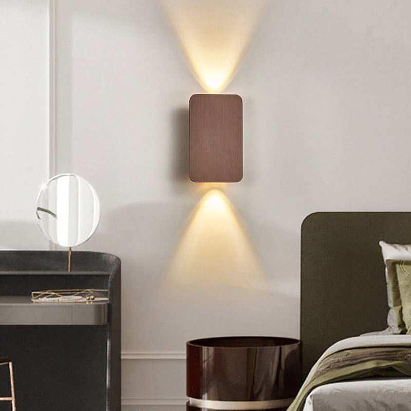 Nyxora Minimalist Metal Rectangular Wall Light