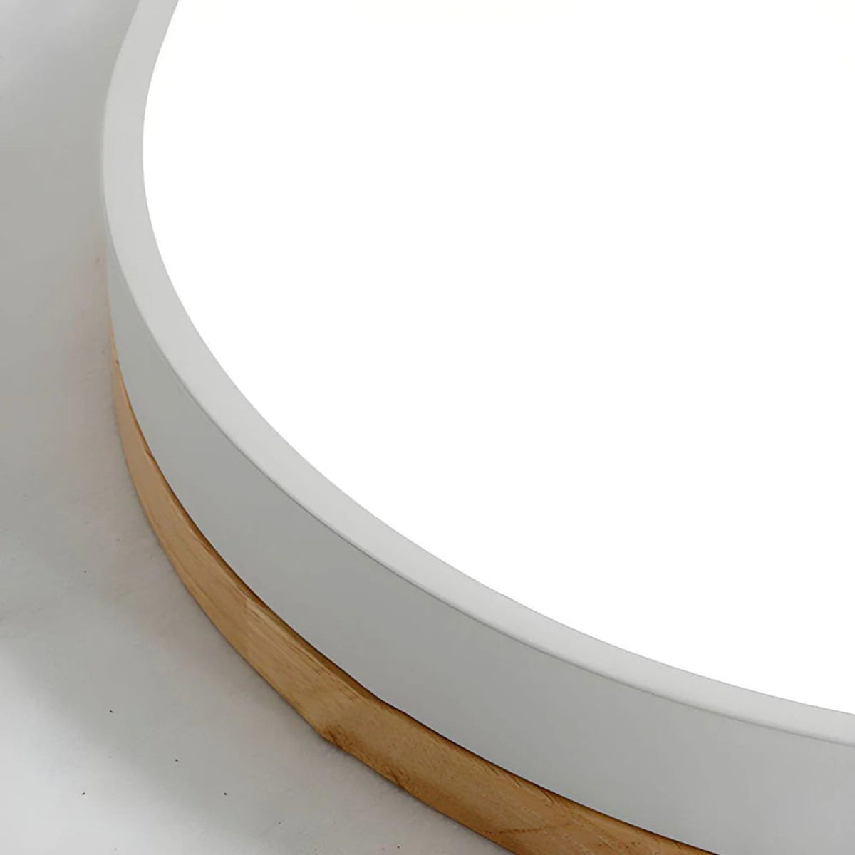 Dimmable Wood Panel Ceiling Light