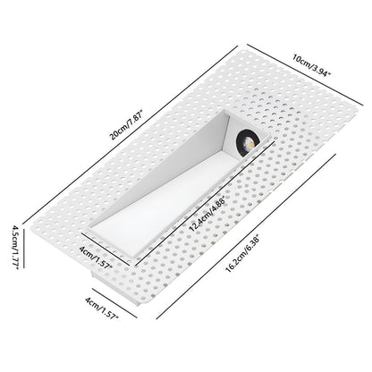 Nichelle Minimalist Aluminium Recessed Stair Light