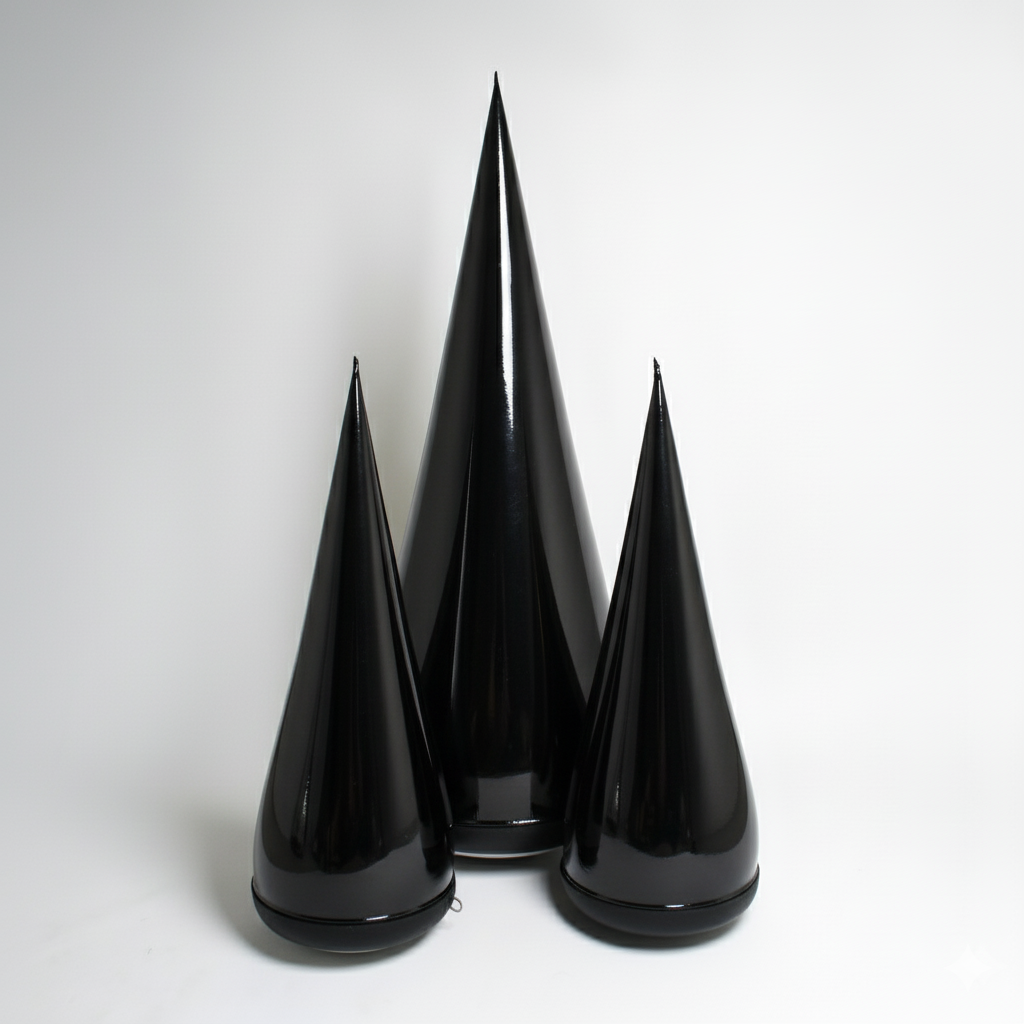 Glintora Modern Metallic PVC Inflatable Christmas Tree