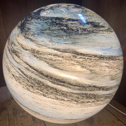 Selenora Celestial Glass Moon Table Lamp