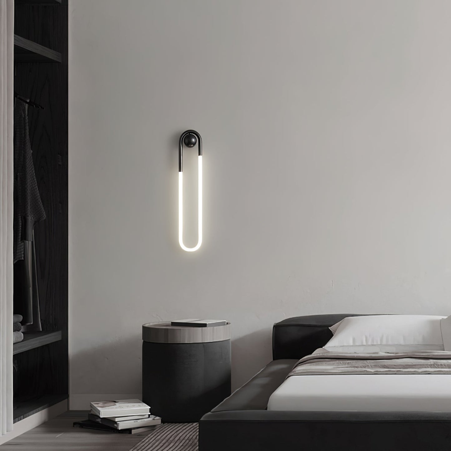 Oval Acrylic Tube Wall Light