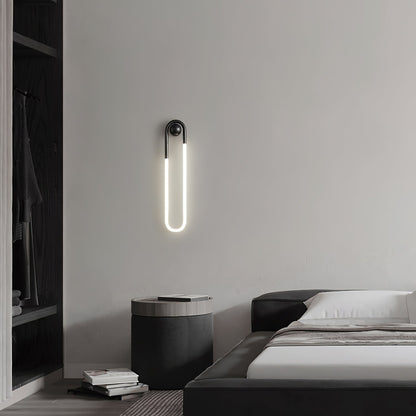 Oval Acrylic Tube Wall Light