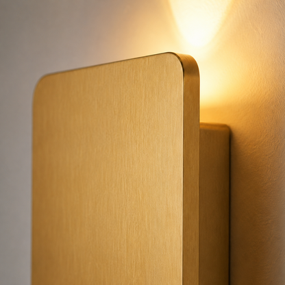 Rectangular Metal LED Wall Light