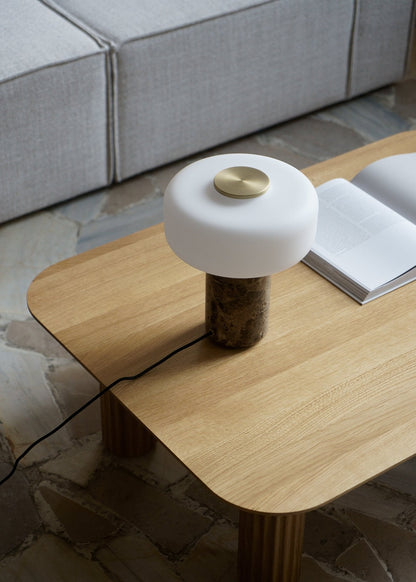 Marble Opal Dome Table Lamp