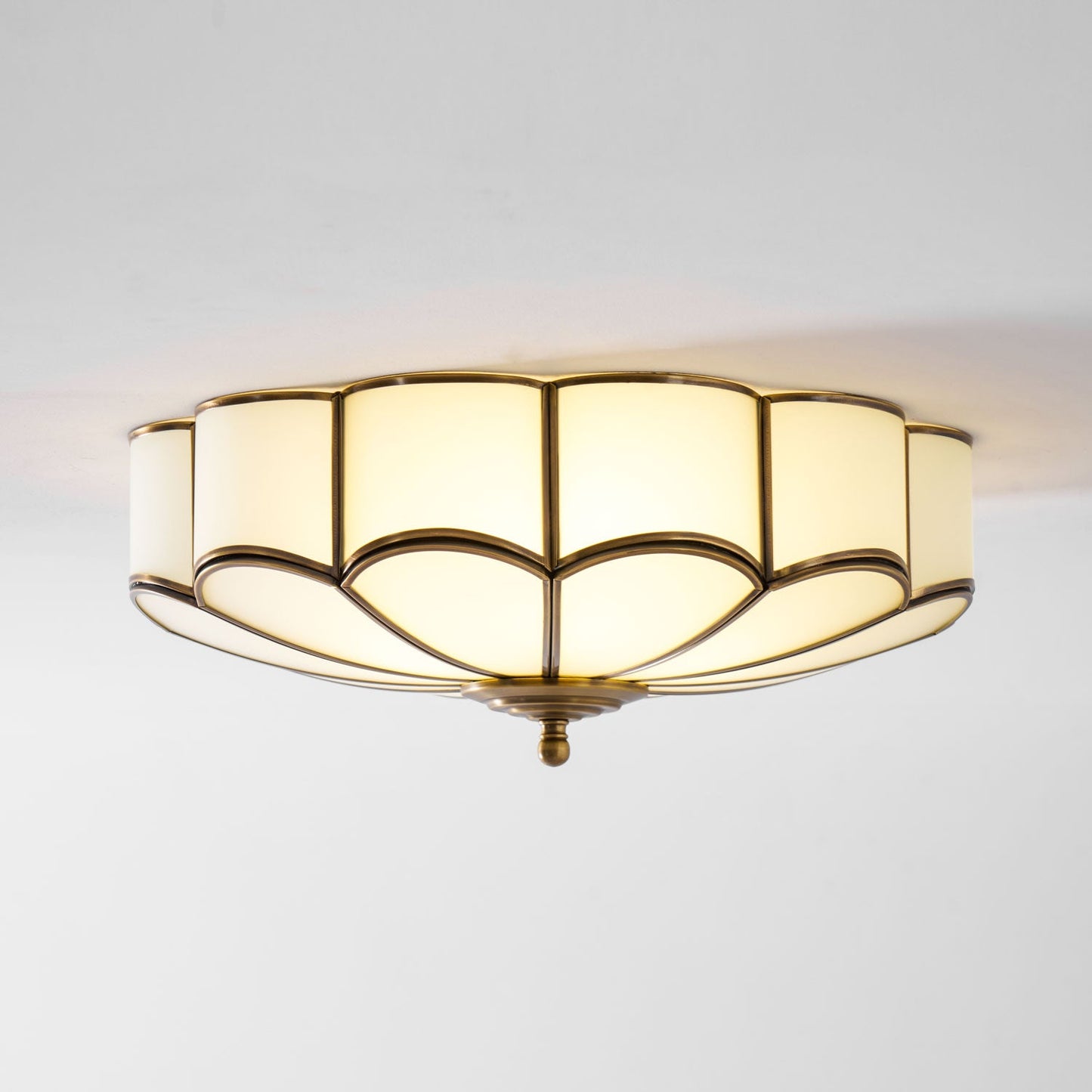 Petal Glass Ceiling Light