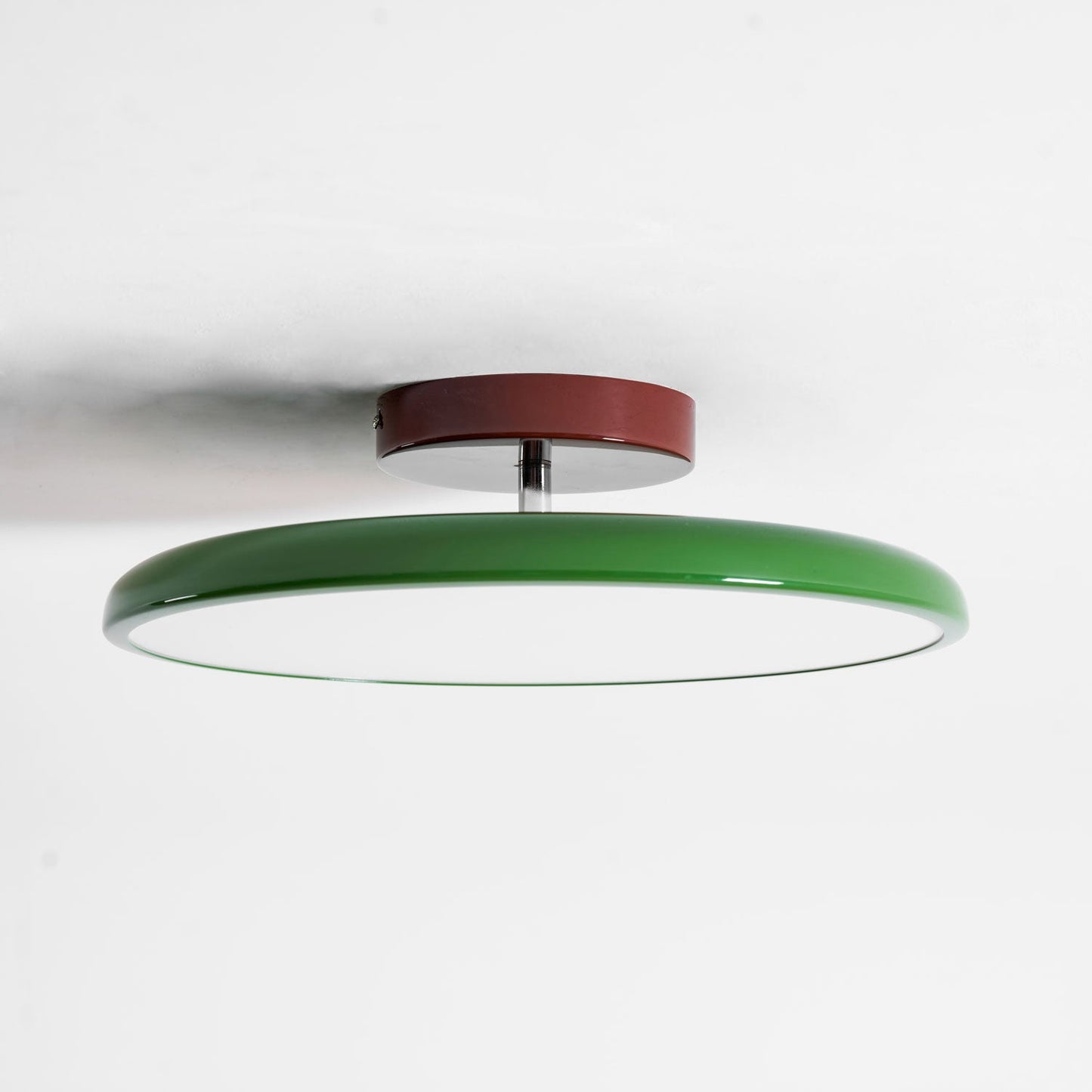 Round Wood Swivel Ceiling Light