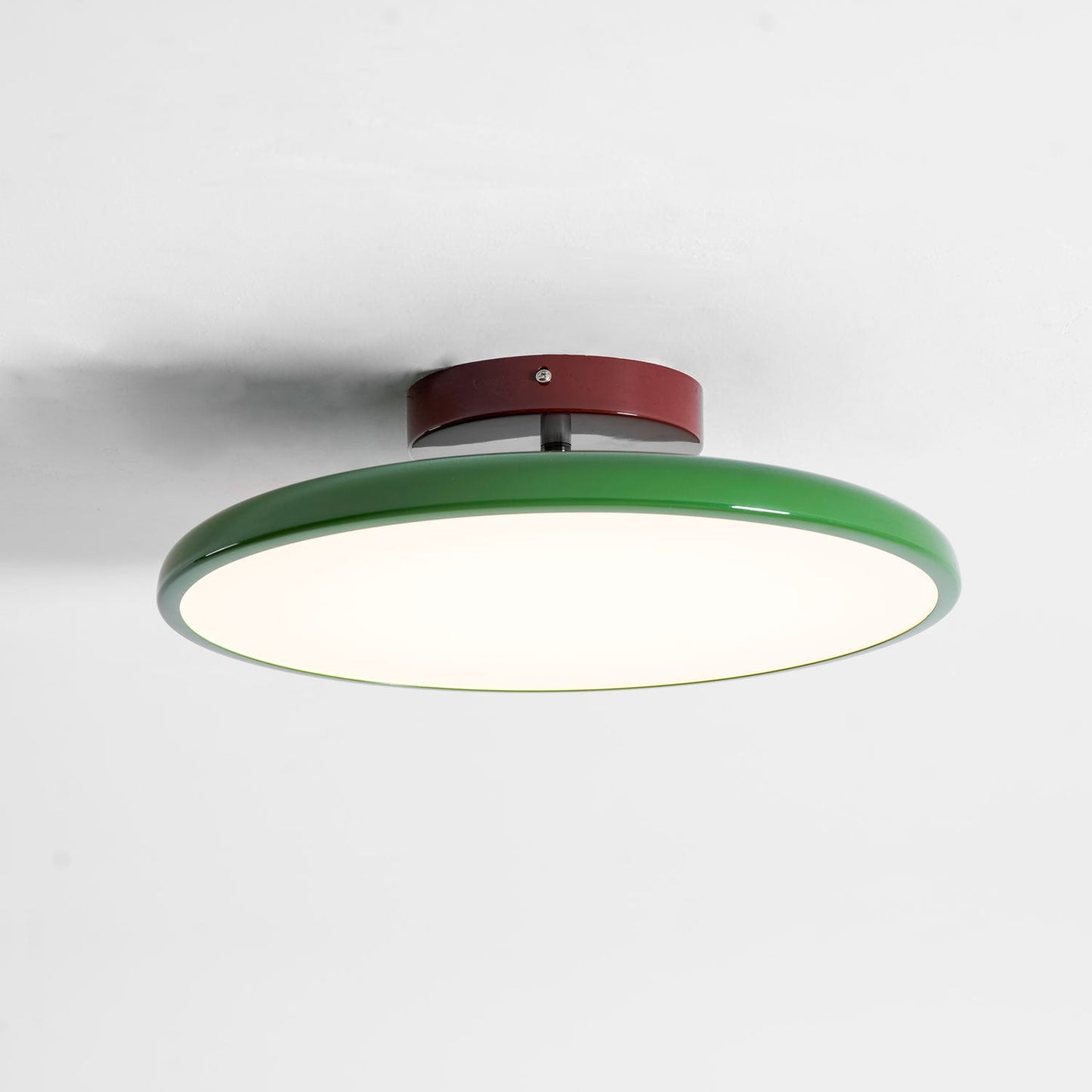 Round Wood Swivel Ceiling Light