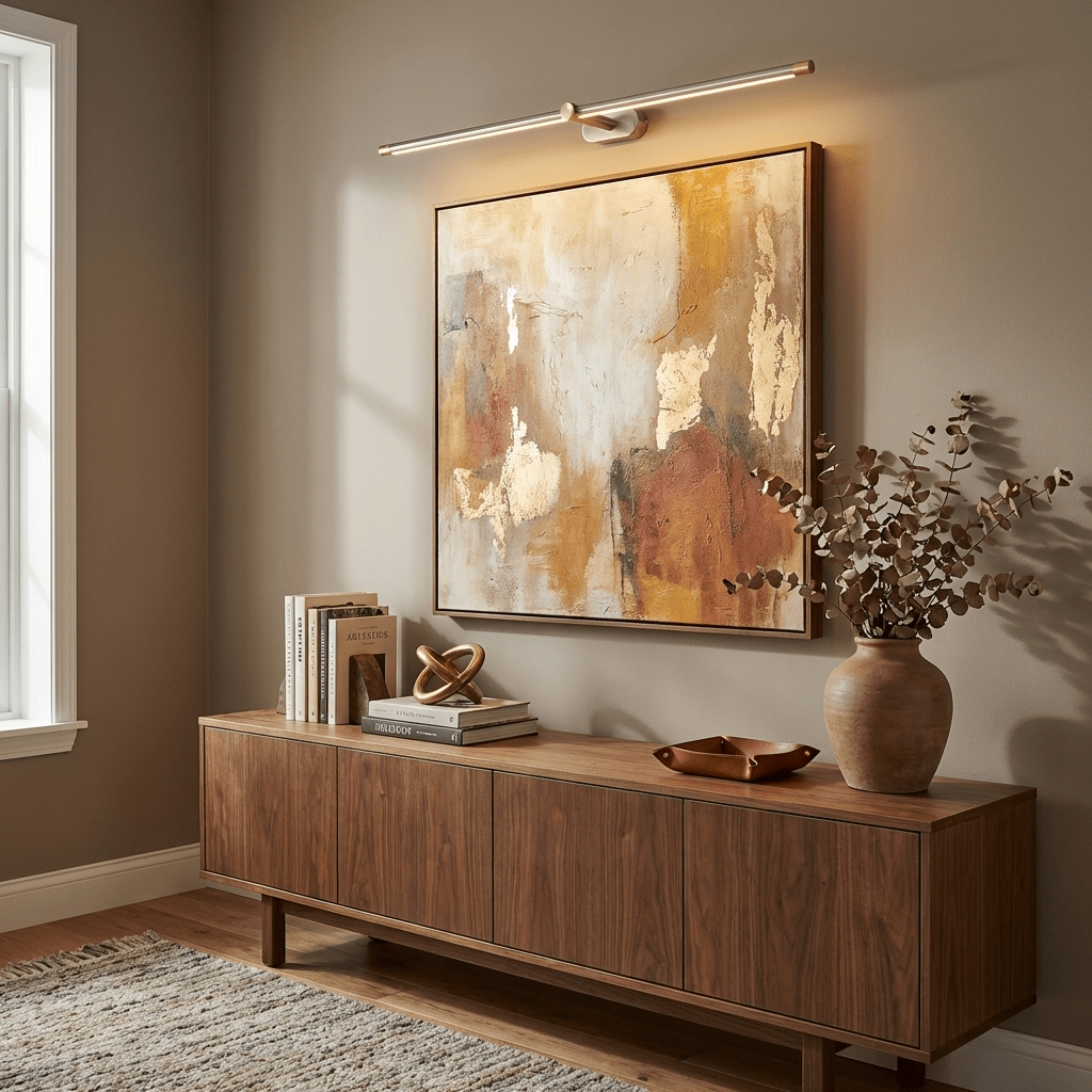 Cordless Linear LED Wall Light