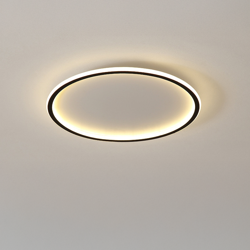 Solvane Scandinavian Aluminium Flush Ceiling Light
