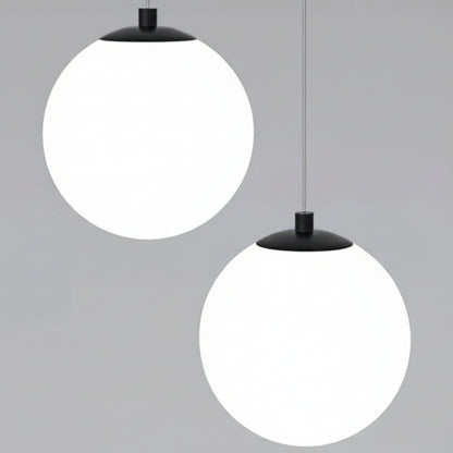 Solvara Nordic Opal Glass Globe Pendant Light