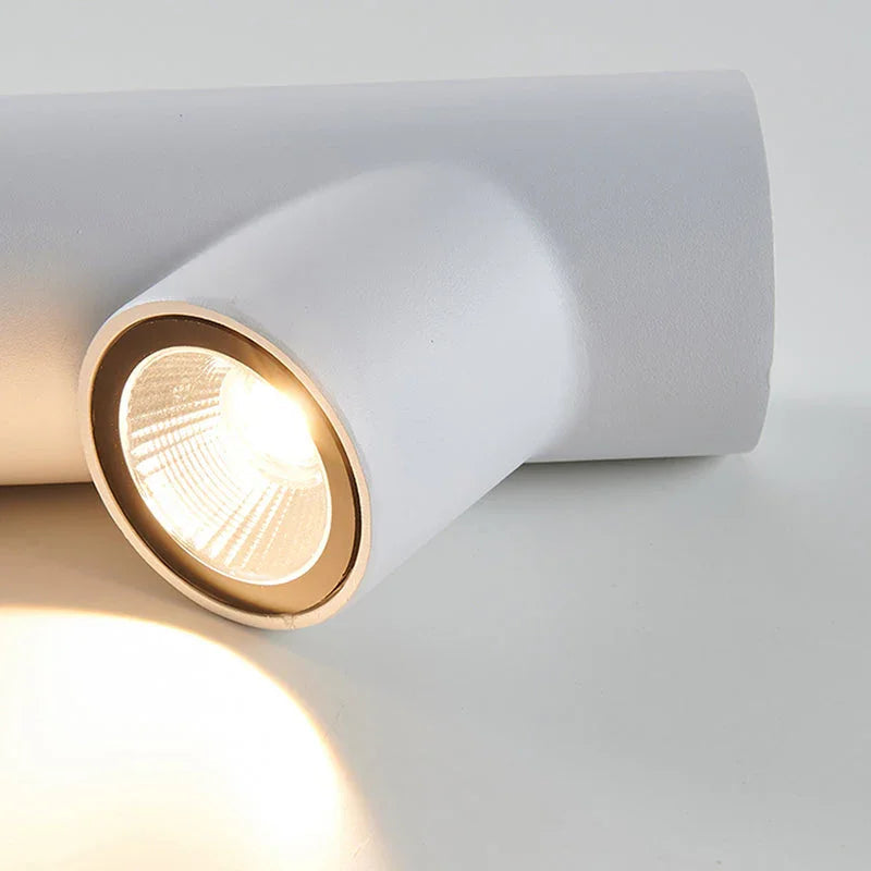 Metal Cylinder Outdoor Wall Light
