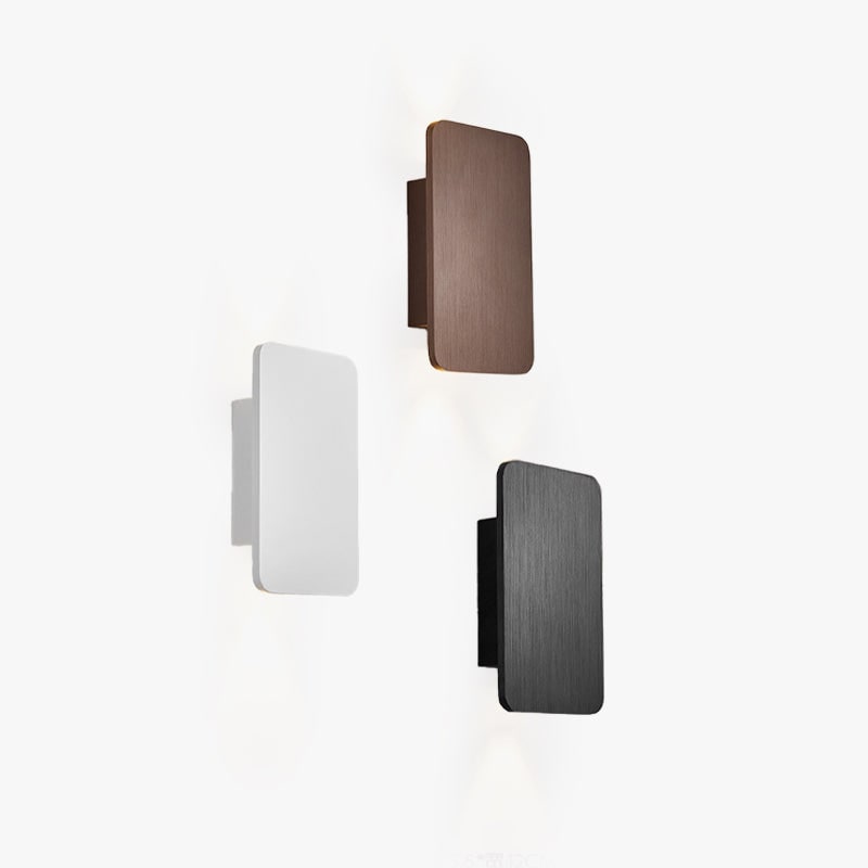 Nyxora Minimalist Metal Rectangular Wall Light