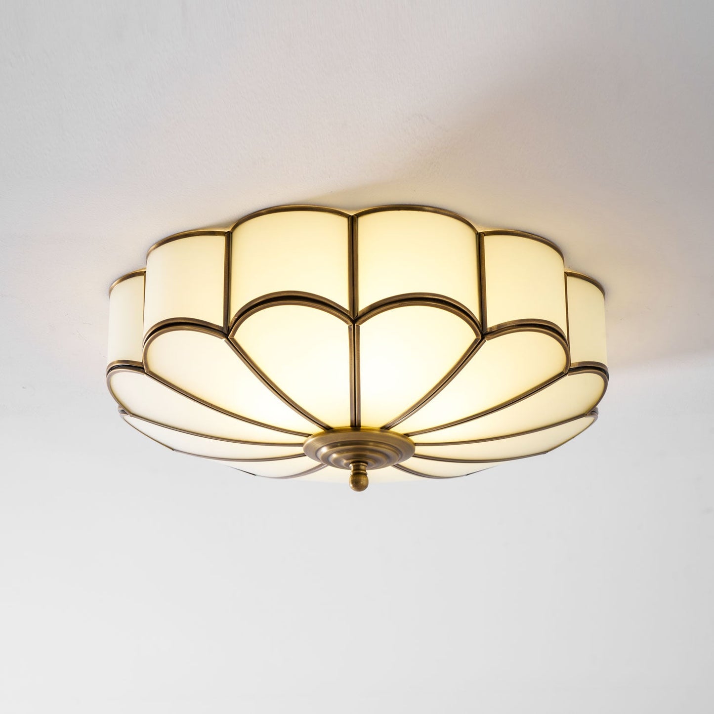 Petal Glass Ceiling Light