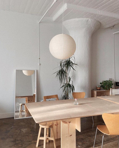 Sorella Japandi Rice Paper Pendant Light