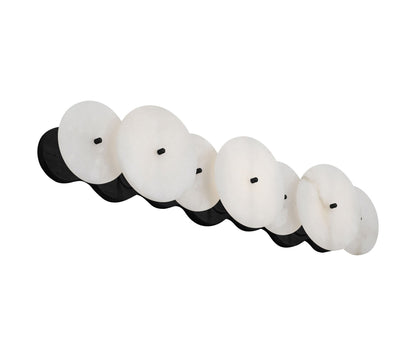 Lunavey Modern Alabaster Disc Vanity Light