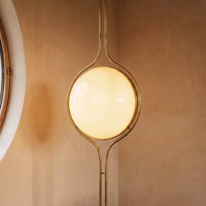 Pelvaro Mid-Century Metal Floor-to-Ceiling Lamp