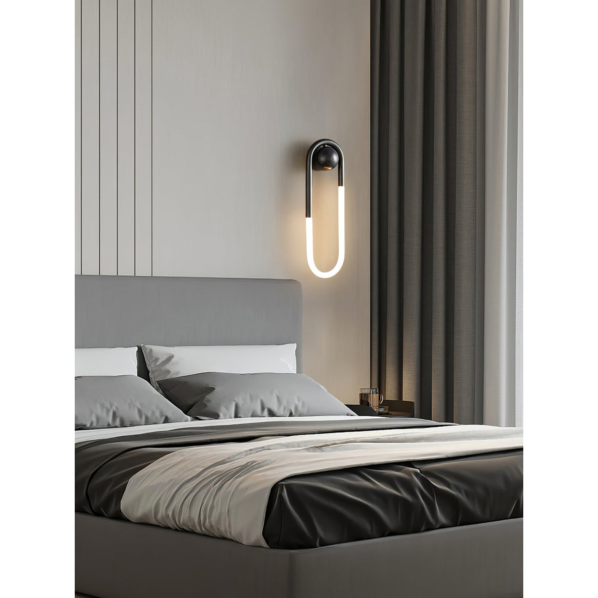 Oval Acrylic Tube Wall Light