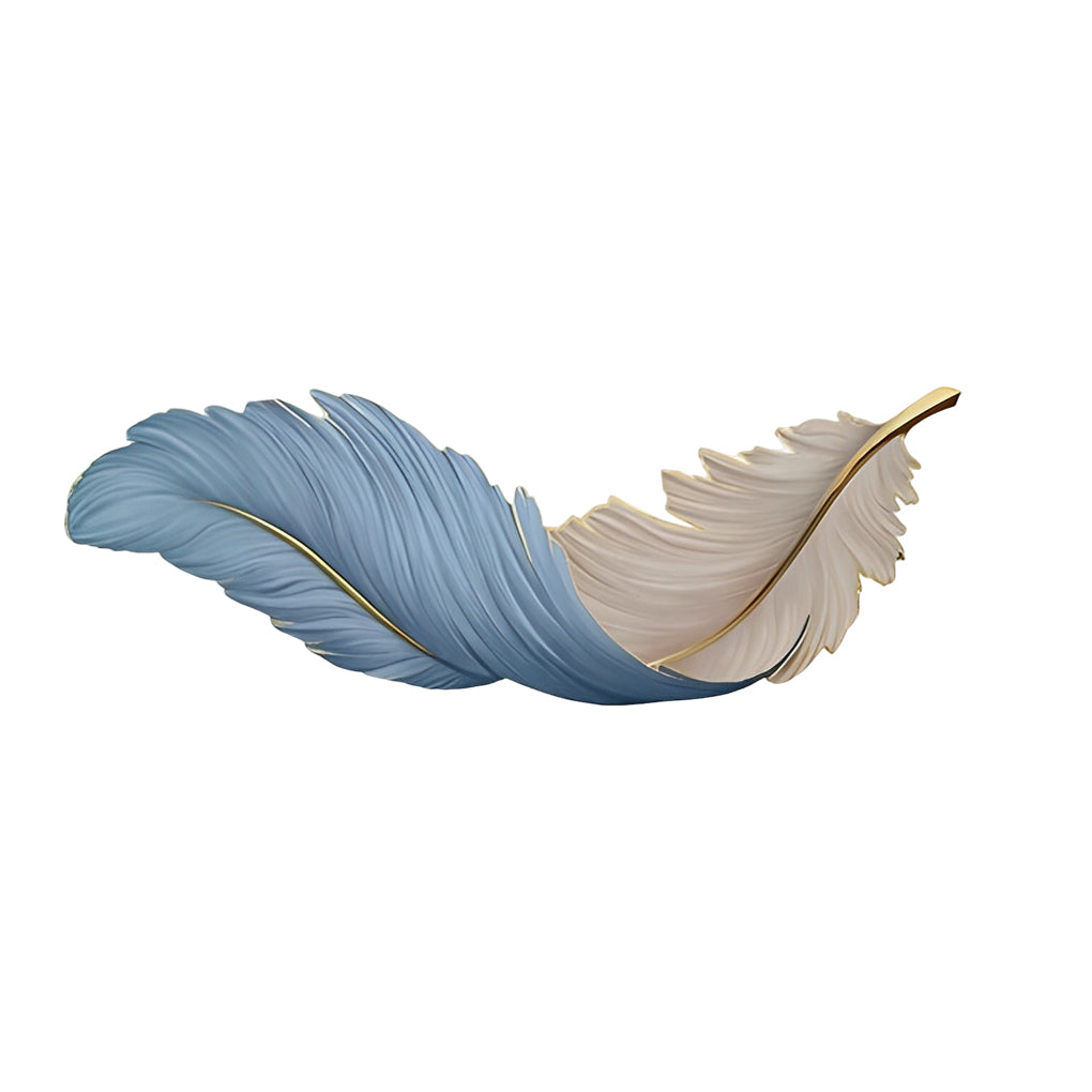 Sculpted Plume LED Wall Light