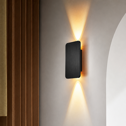 Rectangular Metal LED Wall Light