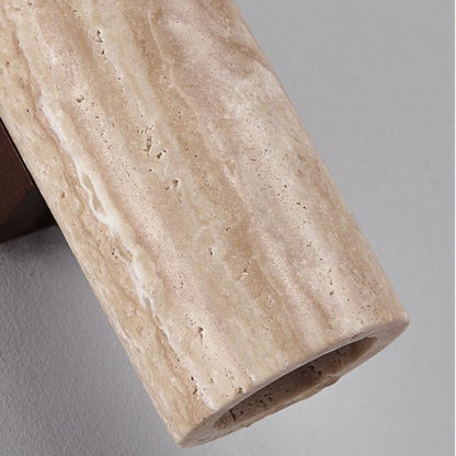 Torvela Japandi Travertine Wall Light