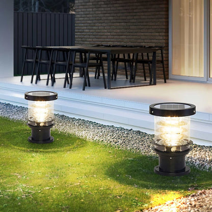 Velmora Modern Aluminium Garden Bollard Light