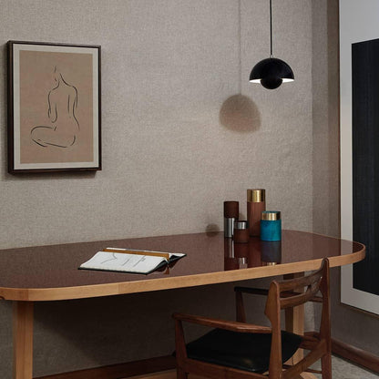 Twin Dome Metal Pendant Light