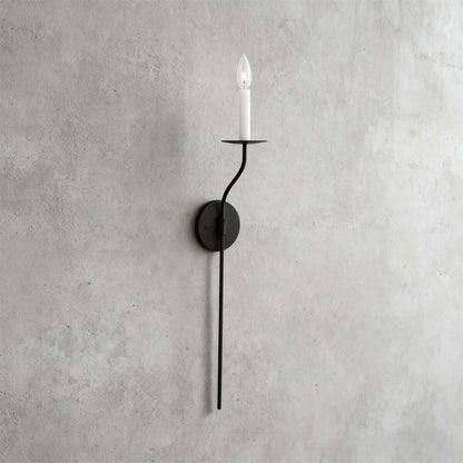 Candlestick Brass Wall Sconce