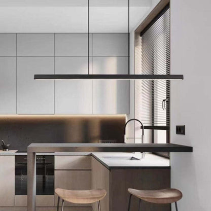 Norvale Minimalist Metal Linear Pendant Light