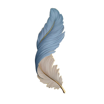 Sculpted Plume LED Wall Light