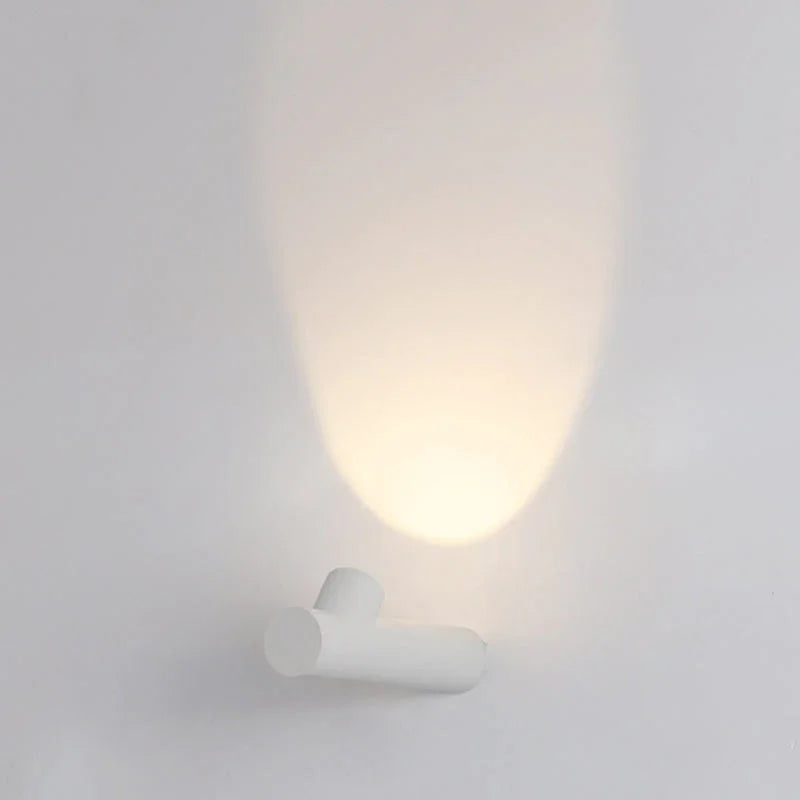 Metal Cylinder Outdoor Wall Light