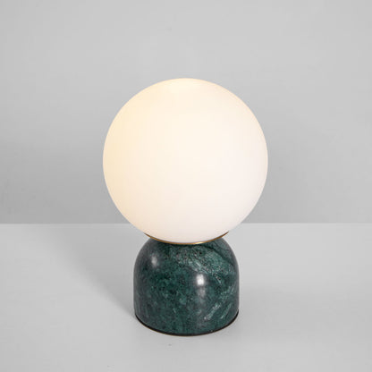 Marble Dome Globe Table Lamp