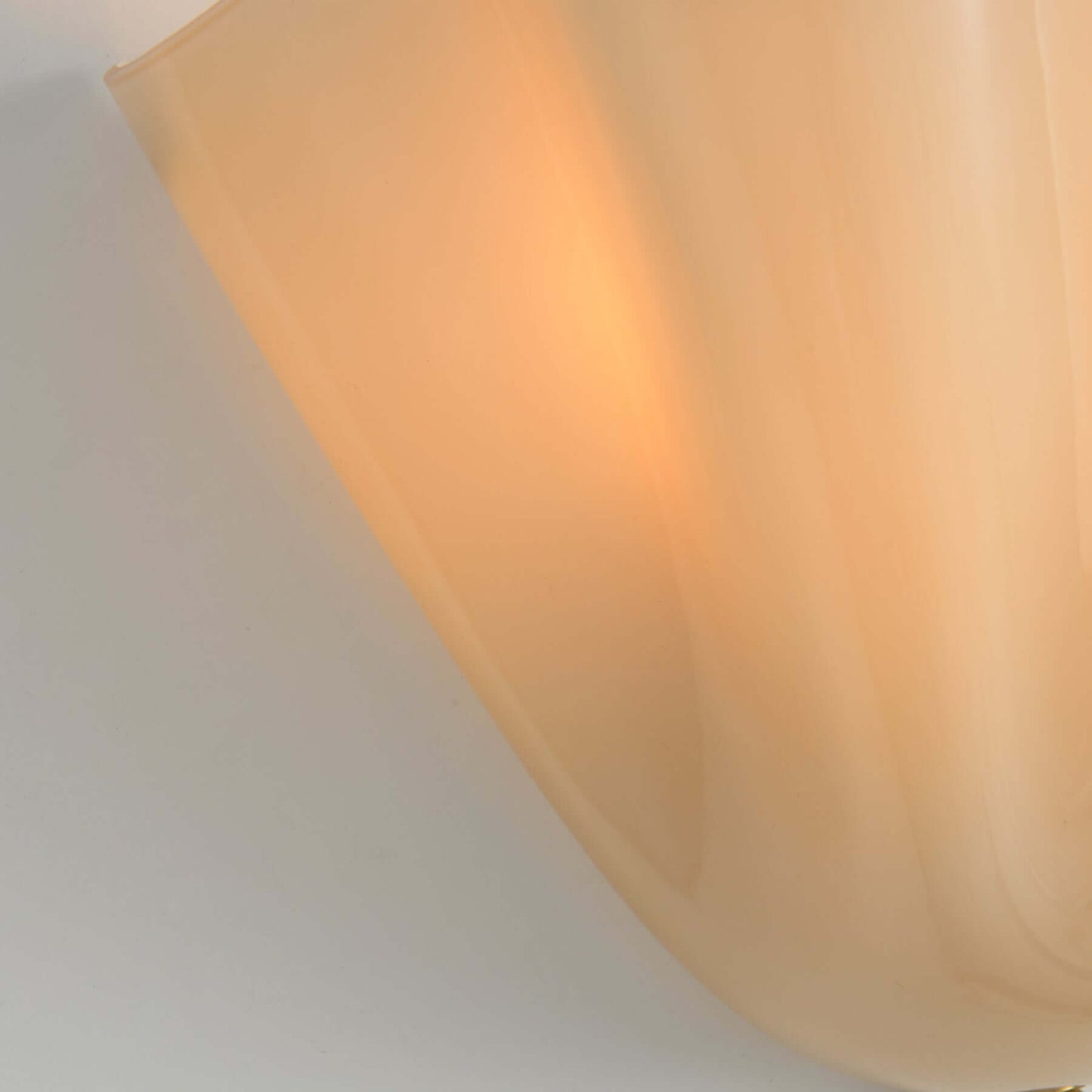 Draped Glass Wall Light