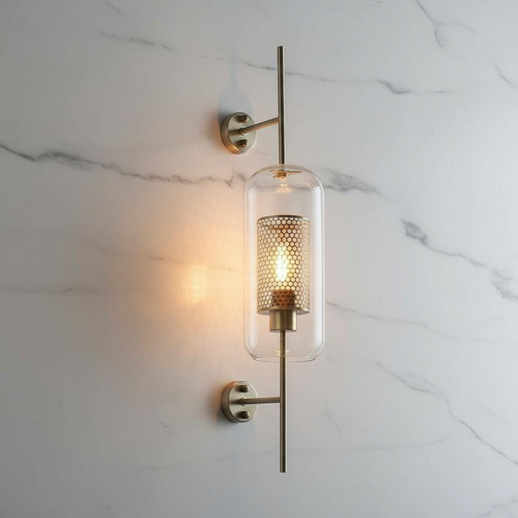 Serenova Retro Glass Wall Light