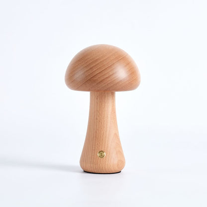 Fungara Scandinavian Wood Table Lamp