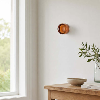 Round Coloured Wall Light