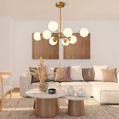 Spunik Opal Sphere Chandelier