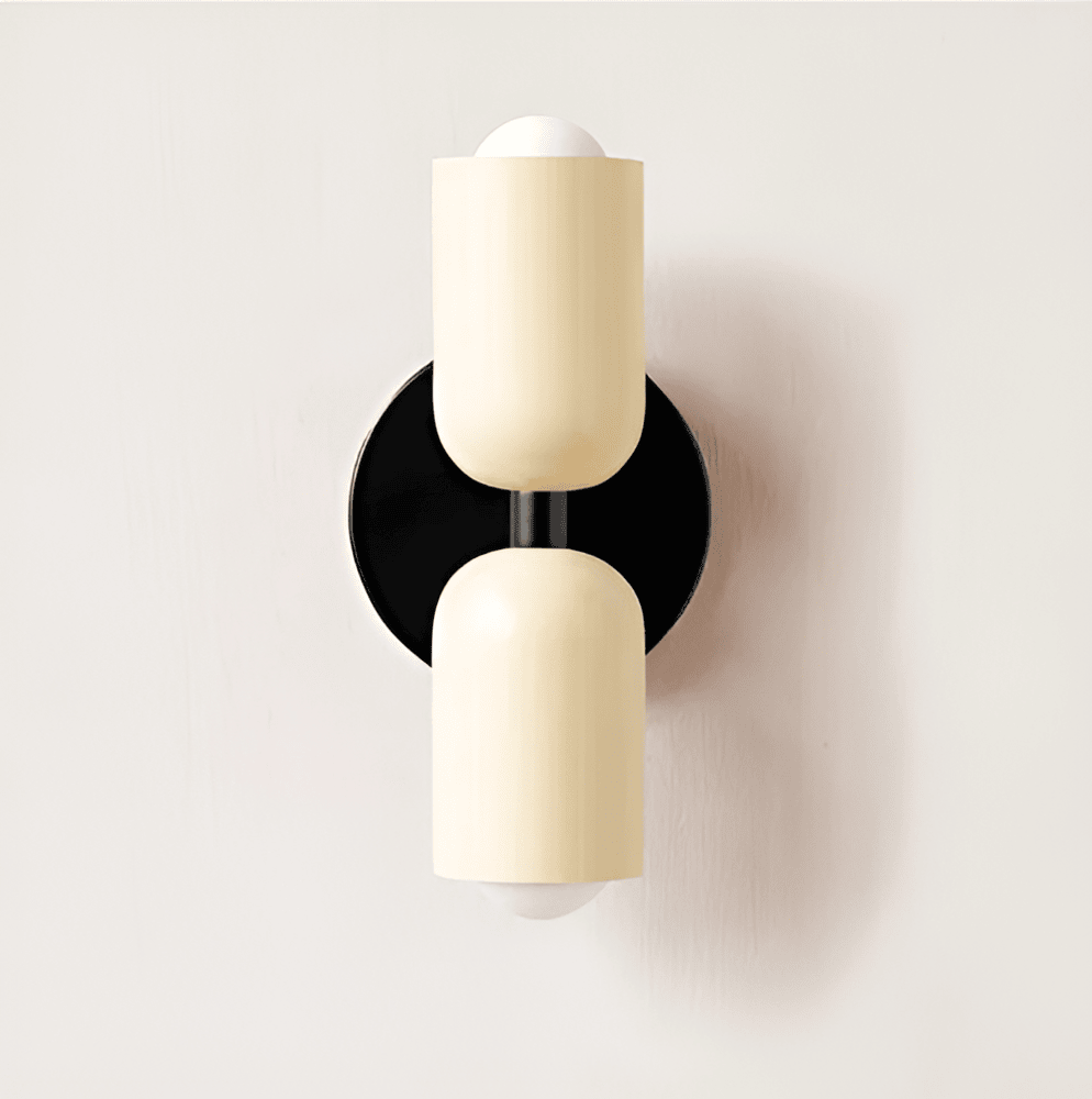 Miravel Bauhaus Iron Capsule Wall Light