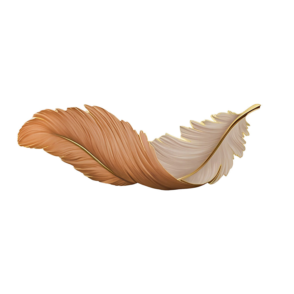 Sculpted Plume LED Wall Light