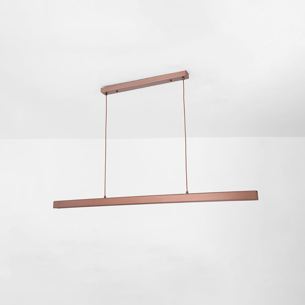 Norvale Minimalist Metal Linear Pendant Light