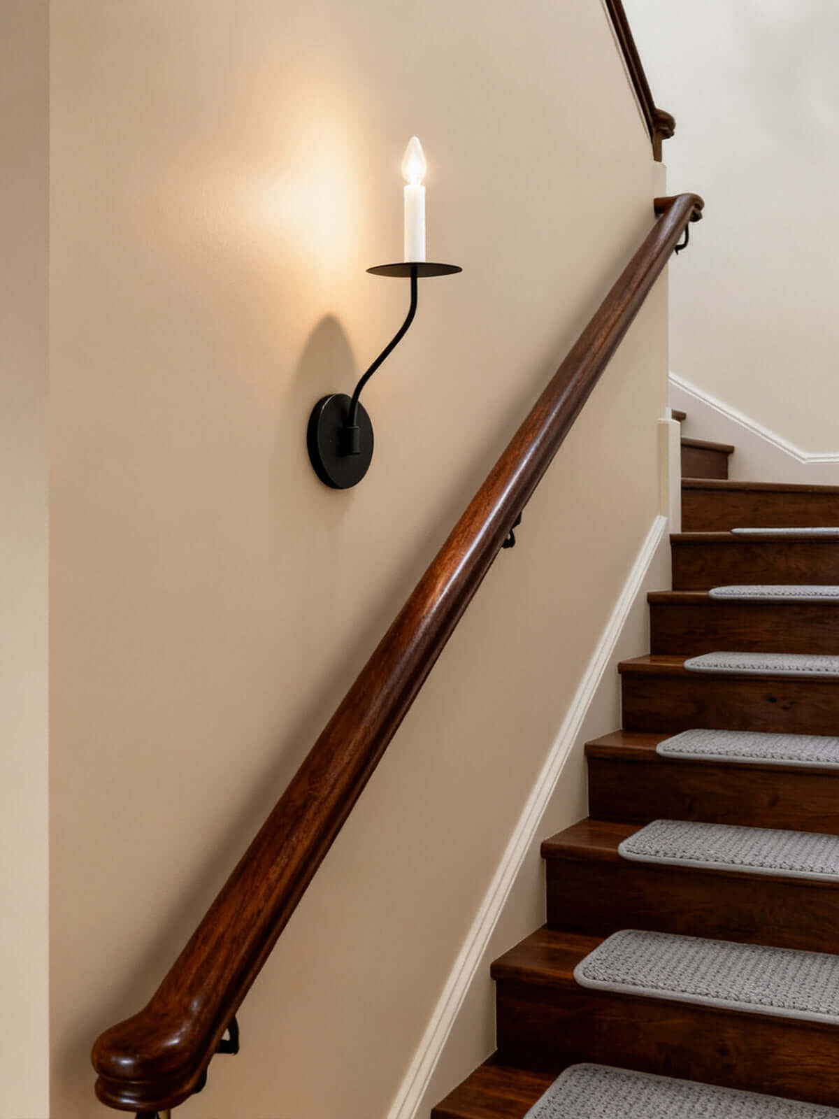 Candlestick Brass Wall Sconce