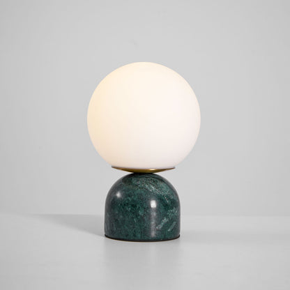 Marble Dome Globe Table Lamp