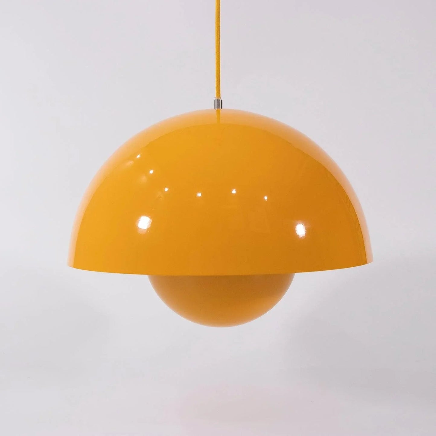 Twin Dome Metal Pendant Light
